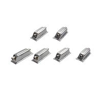 kowaku 6 Piezas de Soportes para Caja de Batería, Accesorios de Metal para Kit de Batería, Fácil de Instalar Y de Repuesto