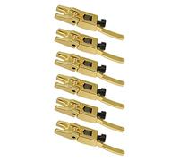 kowaku 6 Uds. de Sillines de Cuerda Bloqueada para Guitarra, Puente de Rodillos, Reemplazo de Trémolo DIY