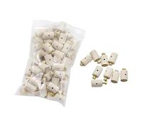 kowaku 70 Piezas Clavijas Afinación Piano Tornillos Cabezal Amortiguador Madera Accesorios Afinación Función Reparación Adecuado para Músicos Profesionales, 10 X 15 Mm