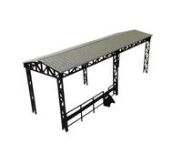 kowaku Accesorios de Escena Ferroviaria Coleccionables a Escala HO1:87, Modelo de Cochera en Miniatura