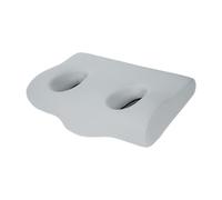 kowaku Almohada con Agujero para Oreja Almohada Ergonómica para Piercings Almohada Cervical de Espuma Viscoelástica Suave Cojín para Oído Perforado y, Gris Claro, tal como se describe