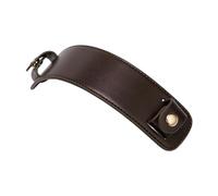 kowaku Almohadilla de correa de hombro de cuero reemplazo desmontable para mochilas bolso de mano, marron oscuro