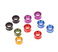kowaku Anillos para Patas de Aves Anillo Banda Identificador Marcador Números y Letras Permanentes Aleación de Aluminio Ligera y Sólida Bordes Pulidos, 4MM