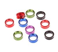 kowaku Anillos para Patas de Aves Anillo Banda Identificador Marcador Números y Letras Permanentes Aleación de Aluminio Ligera y Sólida Bordes Pulidos, 8MM