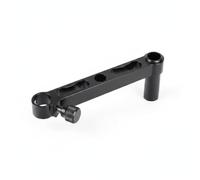 kowaku Bandeja para Cebo de Pesca Bandeja Lateral Brazo Móvil Soporte con Bloqueo Accesorio para Asiento Montaje Fiable Aleación de Aluminio Adecuada para Pesca Feeder Río Lago, Black