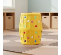 kowaku Barril Sensorial Infantil Barril de Juego de Espuma Juguete Sensorial Colchoneta Acolchada Rodillo para Coordinación y Movimiento Adecuado para, Verde