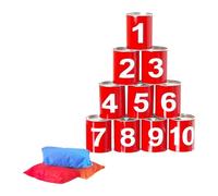 kowaku Bean Bag Toss Game Favor Favor Knockdown de Vacaciones Puede Ser El Juego