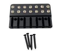 kowaku Bloqueos de Cuerdas para Puente de Guitarra, Tuerca de Bloqueo de 7 Cuerdas, Reemplazo para Guitarra Eléctrica Sin Pala