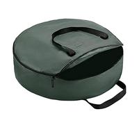 kowaku Bolsa de Almacenamiento para Corona Navideña con Manijas Material Impermeable Fácil de Limpiar Oxford 210D Adecuada para Uso en, Verde-1 76x20cm