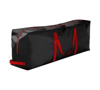 kowaku Bolsa de Almacenamiento para Corona Navideña con Manijas Material Impermeable Fácil de Limpiar Oxford 210D Adecuada para Uso en, Negro 122x38x51cm