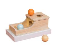kowaku Caja de Permanencia del, Caja de Caída de Pelota, Juguete Educativo Temprano para Niños de 1 año.