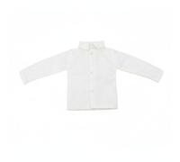 kowaku Camisa para Muñeco 1/6 Figura Hombre Blusa Miniatura Ropa Acción con Tejido Textil y Silueta Negocio Casual Adecuada para Cambios de Vestuario, Camisa De Manga Larga P-28
