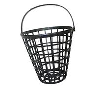 kowaku Canasta de Pelotas de Golf Cubo Portapelotas Portátil con Asa Cómoda Organizador de Bolas Resistente Y Recipiente de Almacenamiento Adecuado, Los 22x22x12,5cm
