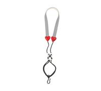kowaku Carrera de Cuello Clarinete BB Clarinete Clarinete Correo Cómodo Piezas de Viento de Madera, Gris