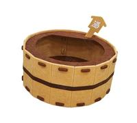 kowaku Casa para Gatos Tipo Cueva Nido Y Mueble Refugio con Diseño de Aguas Termales Japonesas Hecha de Fieltro Grueso Adecuado para Y Juego de, 37 Cm X 37 Cm X 21