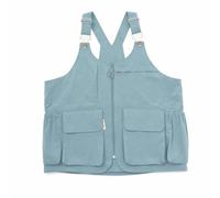 kowaku Chaleco Multibolsillos Multifuncional Chaleco Táctico Unisex Ropa para Fotógrafos, Jardineros, Jardinería, Azul Agua