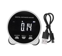 kowaku Cinta Métrica Electrónica Regla Digital Rodante Herramienta de Medición Medidor de Distancia Y Regla Inteligente con Pantalla Adecuada para, Negro