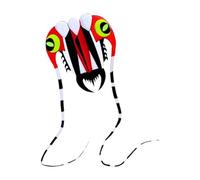 kowaku Cometa Trilobite de Parapente Suave de 30 m de línea para niños y Adultos, Enorme y fácil de Volar, Ideal para Parques, Viajes, praderas, Playas,