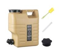 kowaku Contenedor de Agua Portátil Resistente con Grifo Almacén para Bebidas 12L Bidón Tapa Sellada Fácil Limpieza Resistente a Fugas Adecuado para Camping E, Caqui