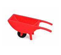 kowaku Cubeta con Ruedas Juguete Ligera para Jalar Resistente Carrito Empujador para Niños, Niñas, Rojo