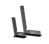 kowaku de carpintero, regla, en L para maquinista e ingeniero, 150x100 Mm 100x70 Mm