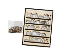kowaku de Lectura Bíblica, Arte Religioso de Arte único Decoración de Regalos, Suministros de Estudio Bíblico para Familiares L
