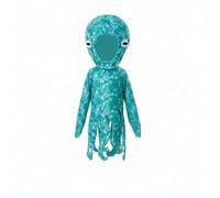 kowaku Disfraz de Pulpo para Niños Ropa Temática Animal Marino Unisex Jumpsuit con Tentáculos Realistas Tela Poliéster Suave Adecuado para Fiestas Infantiles Representaciones, Azul+Verde, S