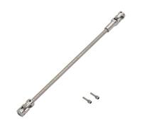 kowaku Eje de Transmisión para Vehículos RC Crawler 1/10, Longitud Ajustable de 2,68 a 9,02 Pulgadas, Silver 1pcs