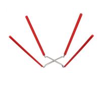 kowaku Enfriamiento con Apoyos Silicona Antislizan Rejilla Robusta para Reposría Casera, Enfriamiento Silicón Rojo