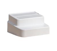 kowaku Escalera para Caja de Arena para Gato con Rejilla Filtrante Desmontable Y Superficie Antideslizante Fácil Limpieza Adecuada para Gatos Mayores Gatos P, 2 Niveles