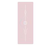 kowaku Esterilla Esterilla para Pilates Caucho Antideslizante Colchoneta Antiderrapante Tapete para Yoguis, Gimnasio, Rosa Suave