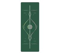 kowaku Esterilla Esterilla para Pilates Caucho Antideslizante Colchoneta Antiderrapante Tapete para Yoguis, Gimnasio, Verde Oscuro
