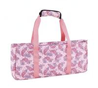kowaku Estuche de Almacenamiento de Juegos Portátil Bolsa con Cierre para Fichas de Mahjong Organizador de Accesorios Reforzado en Poliéster Interior Suave, Rosa