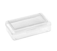 kowaku Estuche de bolígrafo Transparente, Estuche de Transporte para rotulador, práctico Organizador de lápices, Caja de papelería de Doble Capa para Viajes