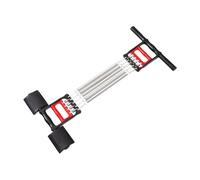 kowaku Expansor de Pecho con Resorte, Pinza de Mano, Brazo, Hombro, Espalda, con Ejercitador de Metal 3 en 1