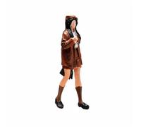 kowaku Figura en Miniatura Niña Figurita Resistente Minifigura para Coleccionistas, Maquetistas, Maqueta