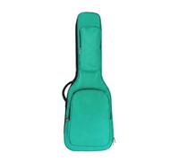kowaku Funda Guitarra Acolchada Accesorio Musical Doble Asa para Principiantes, Viaje, Almacenamiento, Verde, Verde Menta