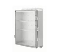 kowaku Gabine Impermeable 800F Robusto Gabine Plástico con Inrior Organizado Caja Vigilancia con Orificios Montaje,