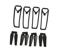 kowaku Hélices de Repuesto con Cubierta Protectora, Accesorios Portátiles Profesionales para Drones, Piezas de Repuesto para E88Pro E88, 1 Juego