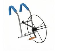 kowaku Hose Reel Winder Ergonómico Carrete de Enrollador de Campo Devanador Manual Acolchado de Hombro y Guía Estable sin, Enrollador De Manguera Tipo Mochila Con Disco De 40.5cm