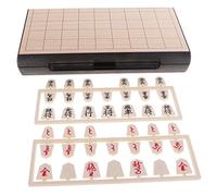 kowaku Juego de Ajedrez Japonés Clásico de Tamaño Portátil con Tablero de Damas Plegable Magnético.
