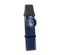 kowaku Kazoo Flaute Fine Tuning Ligero con cordón fácil de aprender Instrumento musical Pequeño para acompañamiento de violín Ukulele, Azul Oscuro