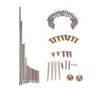 kowaku Kit de Reparación de Saxo Alto para Herramientas de Piezas de Instrumentos Musicales de Entusiastas de Los Saxofones