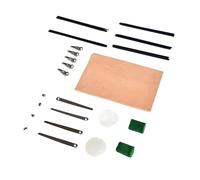 kowaku Kit de Reparación de Saxofón, Accesorio Versátil, Almohadillas de Fieltro, Piezas para Instrumentos Musicales