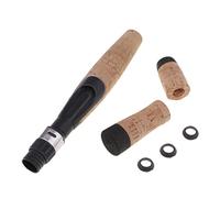 kowaku Kit Mango de Caña de Pescar Empuñadura de Corcho para Reemplazo Rodillo para Reparar Cañas Agarre Ergonómico Compuesto Ligero y Fácil de