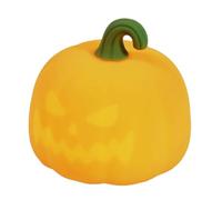 kowaku Luz Nocturna Infantil con Diseño Único de Calabaza Funcionamiento Táctil Portátil con Gancho Adecuada para Hogar Y Fiestas, Luz Cálida