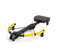 kowaku Máquina Abdominales Ajustable Ejercitador Abdomen Estable Banco para Principiantes, Gimnasio en Casa, Array, Negro Y Amarillo