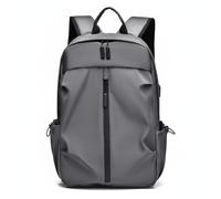 kowaku Mochila para Portátil Mochila Laptop Mochila Ejecutiva Mochila Escolar con Puerto de Carga USB y Gran Capacidad en Oxford Resistente al Agua Adecuada, Gris