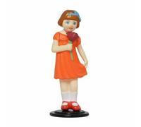kowaku Muñeca Figurita de Cápsula Japonesa Figura Accesorio Miniatura Estilo Tradicional con Colores en Plástico Adecuada para Exposiciones Decoración de, Ni Flores