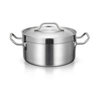 kowaku Olla Pequeña con Tapa Resistente Al Temperatura Olla con Laterales para Estudiantes, Camping, Cocinas Pequeñas, 16cm